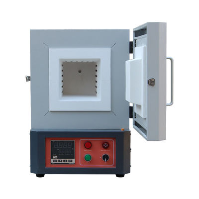CE Küçük Yüksek Sıcaklıklı Muffle Fırını 1200 C Dahili Isıtma Telli