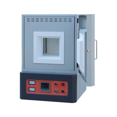 1700C'ye kadar Benchtop Muffle Oven MoSi2 çubukları ile laboratuvar muffle fırını