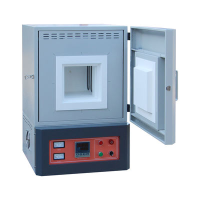 1700C'ye kadar Benchtop Muffle Oven MoSi2 çubukları ile laboratuvar muffle fırını