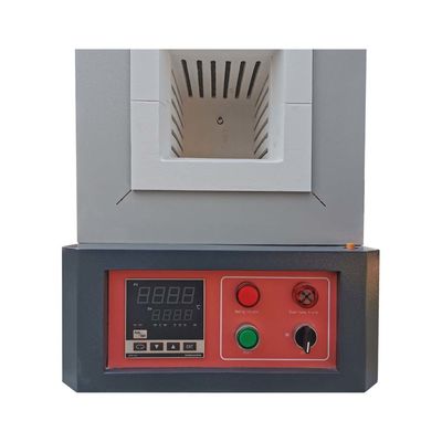 8 Litre Endüstriyel Laboratuvar Fırını 1200 C Sıcaklık Tedavisi için Muffle Fırını