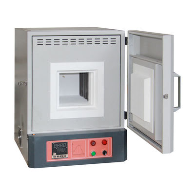 1400C sıcaklık laboratuvarı metal parça sinterleme için mini muffle fırını