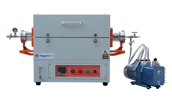 Yatay 1200C Yüksek Sıcaklıklı Tüp Fırını Çoklu Atmosfer Süreçleri