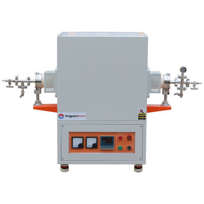 300mm ısıtıcı uzunluk yüksek sıcaklıklı boru fırını 1700C elektrikli
