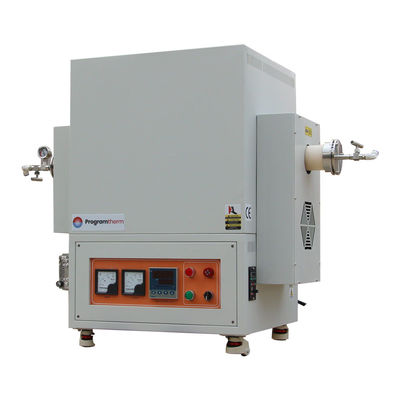 1700C Tek Bölge Döner Tüp Fırını Flanşlı ve 80mm Alümina Tüplü - PTR D80/300/17