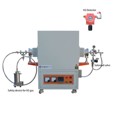 1700C Hidrojen Fırını Hidrojen Gaz Fırını OD90mm Yanma Aygıtı