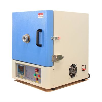 1200C Küçük Muffle Fırını Saat Pencereli Yüksek Sıcaklıklı Laboratuvar Fırını