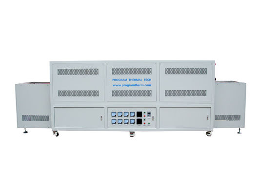 Yüksek Alüminyum 1500 Seramik Fiber Board Odası ile 500C 120L Mesh Belt Kurutma Fırını