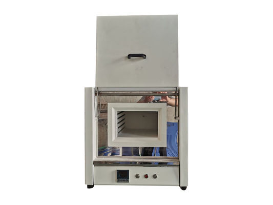 Laboratuvar Bench Muffle Chamber Vertikal kaldırma kapısı 8L ile fırın
